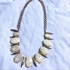Women’s White ‘Opal’ Necklace